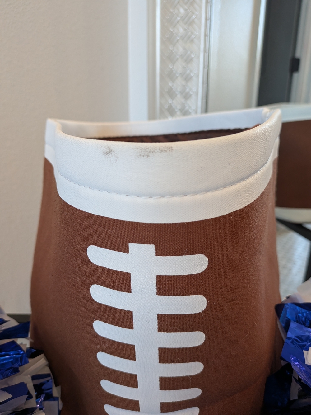 NFL Blue and White Star DCC Cheer Costume Set - Kids YL 14 - Picture 10 of 11